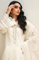 White Sparkle With Dupatta