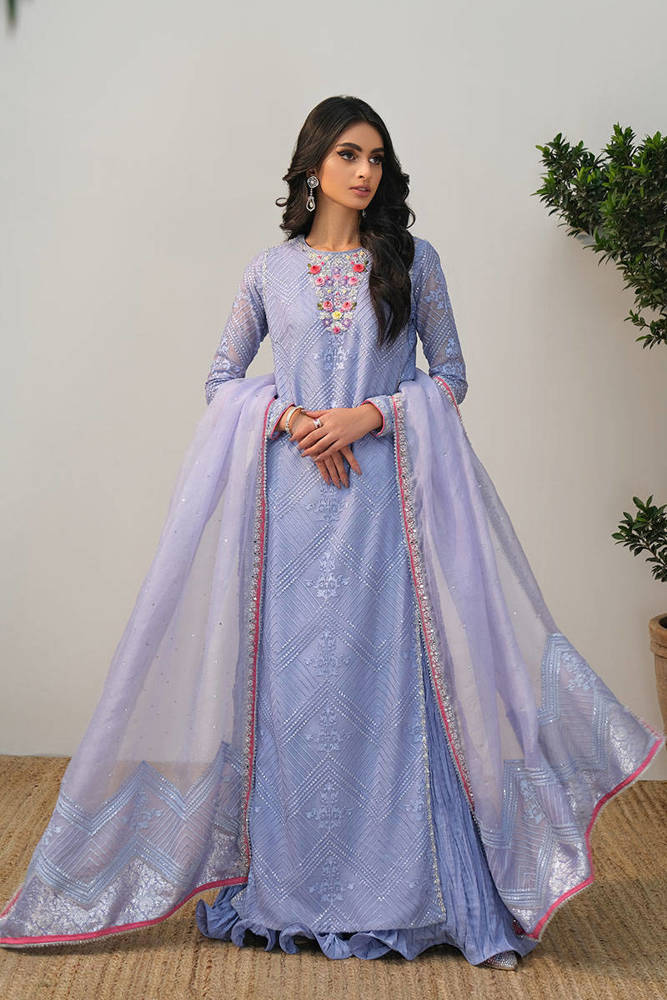 Lilac Sparkle With Dupatta