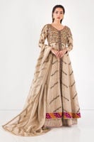 Metallic affair with Fine Embroidery | Ansab Jahangir