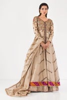 Metallic affair with Fine Embroidery | Ansab Jahangir