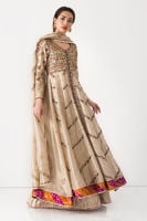 Metallic affair with Fine Embroidery | Ansab Jahangir