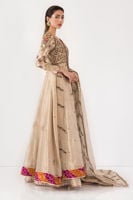 Metallic affair with Fine Embroidery | Ansab Jahangir