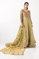 Paradise Green with Fine Embroidery | Ansab Jahangir