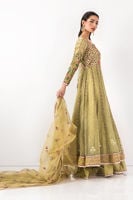 Paradise Green with Fine Embroidery | Ansab Jahangir