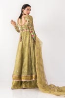 Paradise Green with Fine Embroidery | Ansab Jahangir
