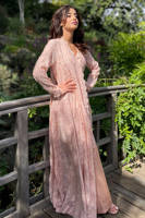 Pearl Encrusted Jacket Pink