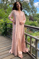 Pearl Encrusted Jacket Pink