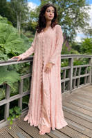 Pearl Encrusted Jacket Pink