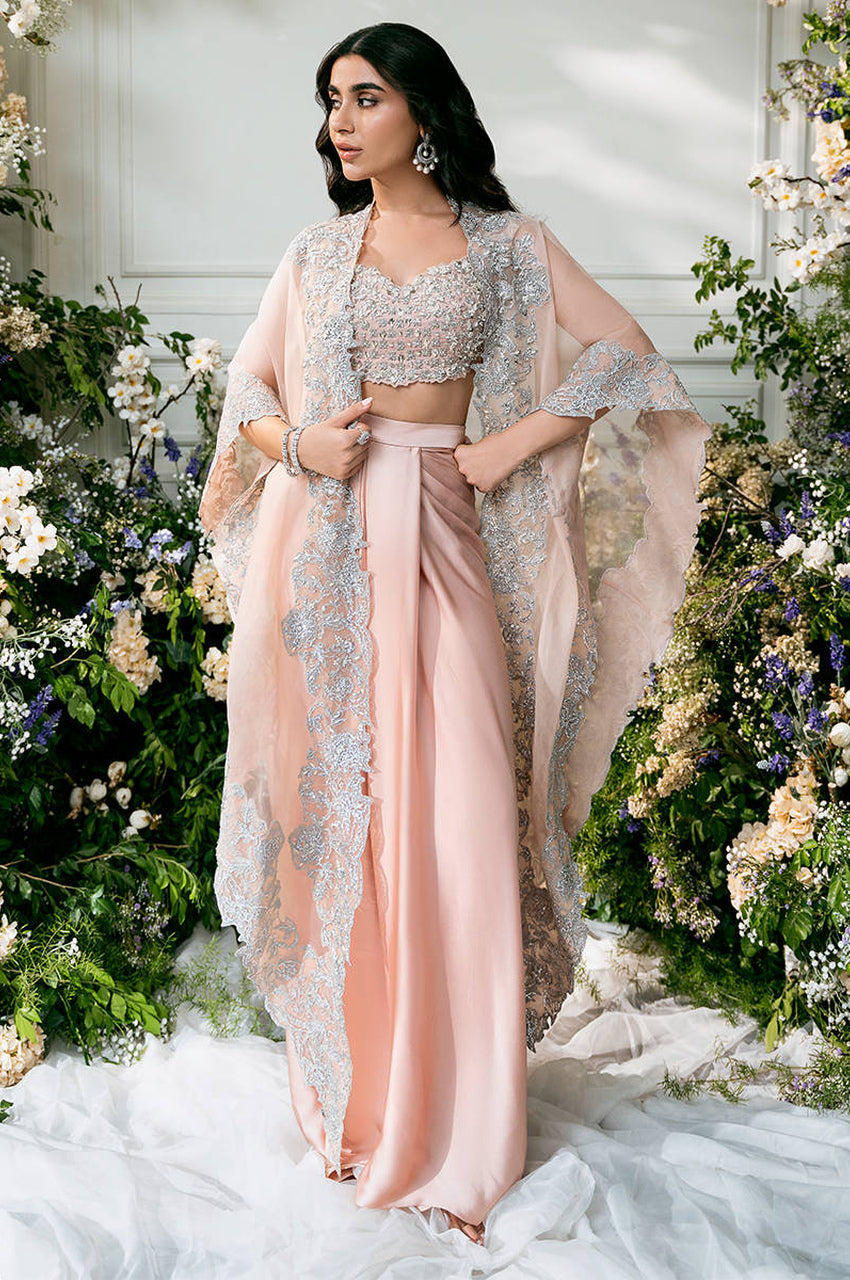 Peachy Mist - Cape & Sarong