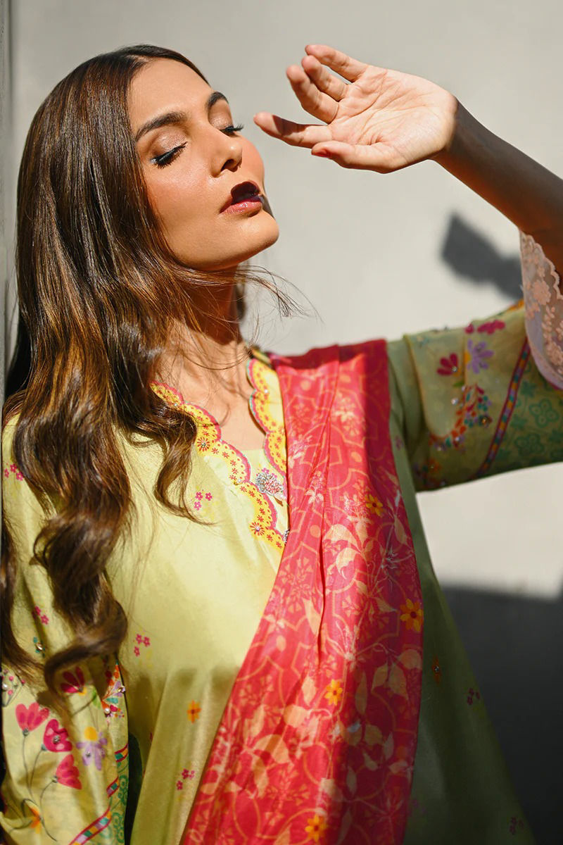 Mushq (Shirt and Dupatta)