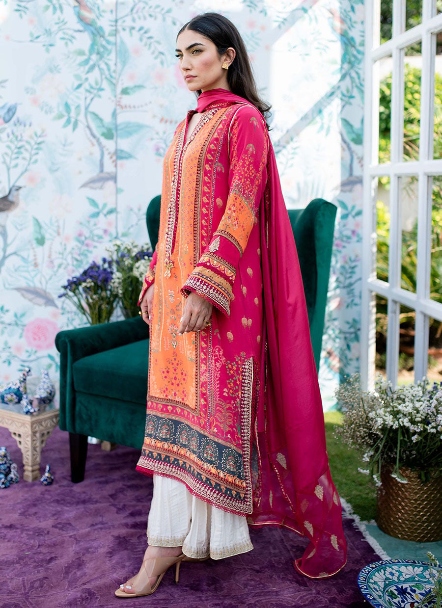 Blazer Shirt And Dupatta