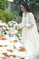 Pearl Encrusted Jacket With Lehnga Choli