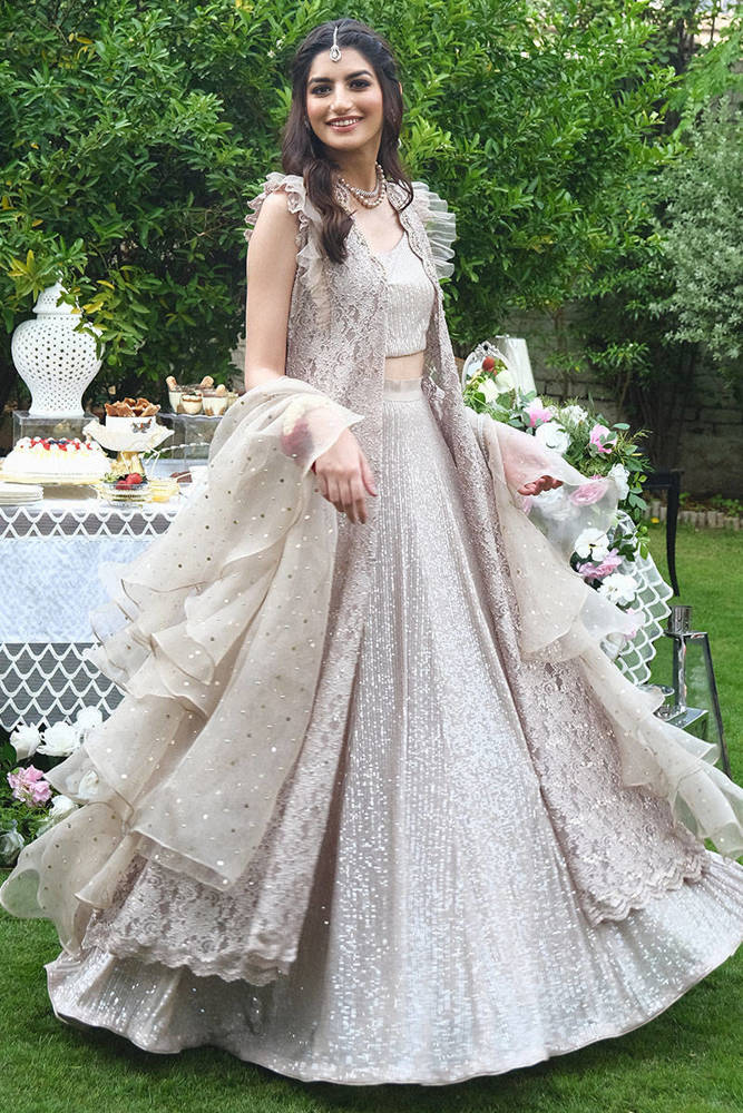 Champagne Lace Gown