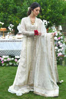 Lakhnavi Tassel Gown With Lehenga
