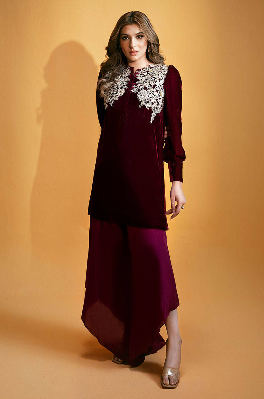 Crimson Rose - Shirt & Pants