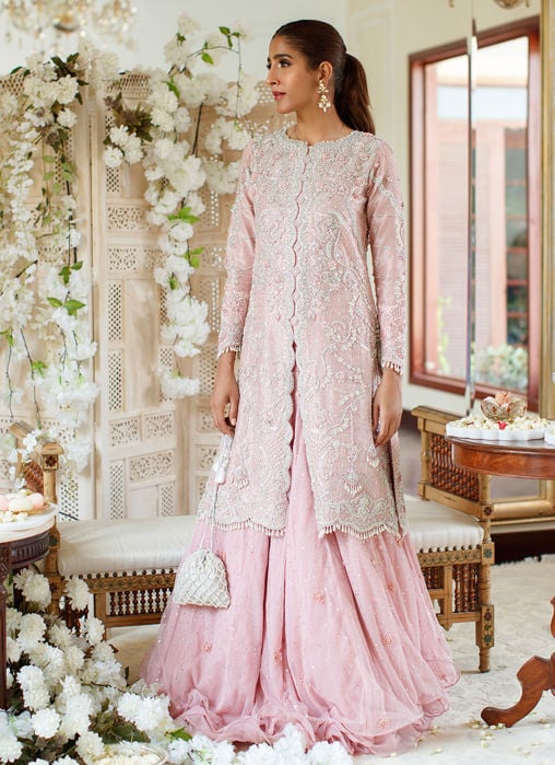 Zoe Lemon Mint Hand Embellished Lehnga Choli