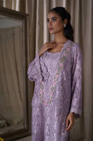 Lilac Sequence Lace With Jumpsuit