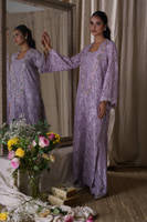 Lilac Sequence Lace With Jumpsuit
