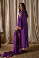 Purple Festive With Pants And Dupatta