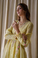 Lemon Rose Peshwas With Dupatta