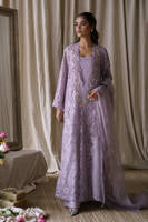 Lilac Sequence Lace With Jumpsuit
