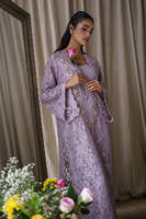 Lilac Sequence Lace With Jumpsuit