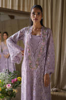 Lilac Sequence Lace With Jumpsuit