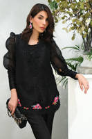 Black Sparkle Rose With Pants