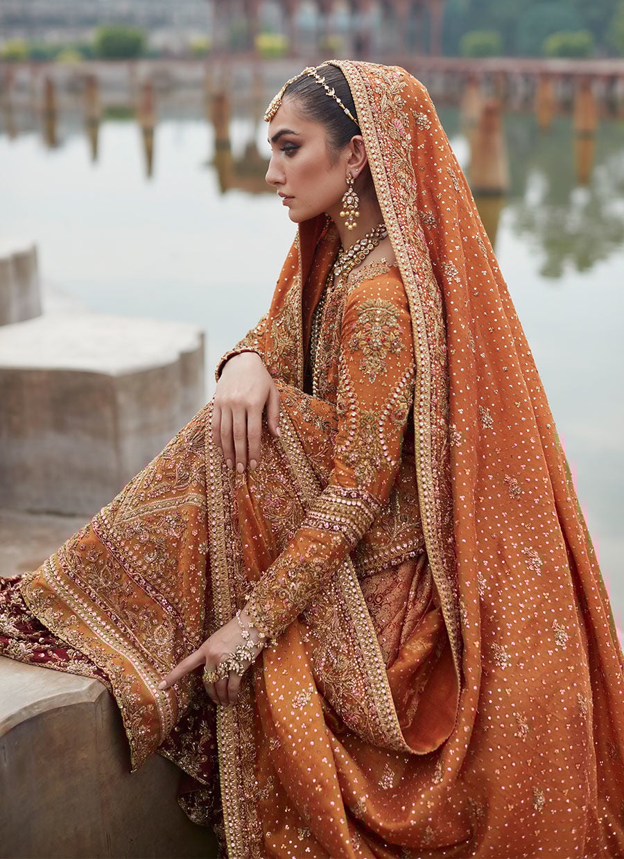 Shalimar Burnt Orange Bridal