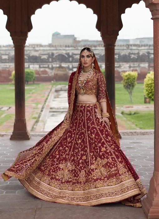 Shalimar Burnt Orange Bridal