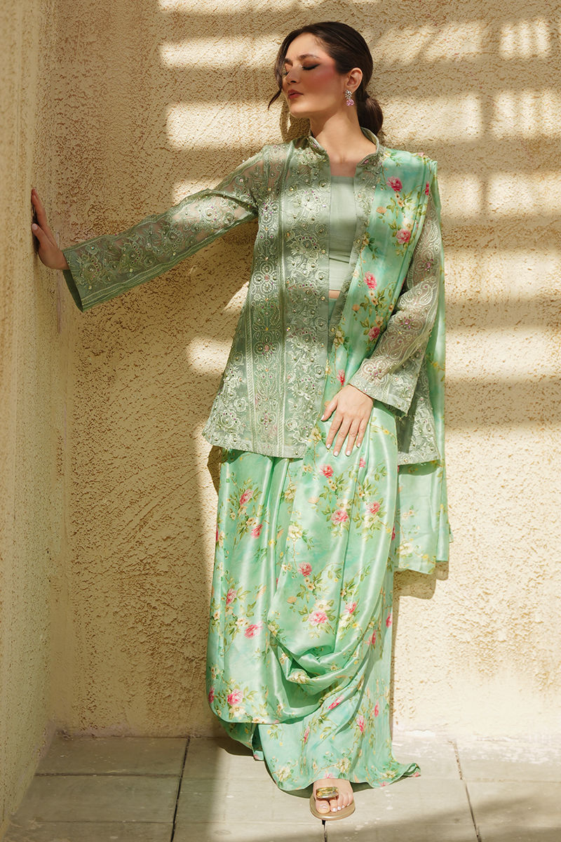 Samiya (Jacket, blouse and drape)