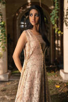Crystal Lace Gown With Jumpsuit