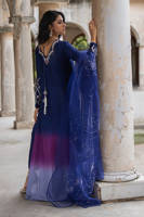 Midnight Ombre Silk With Pants