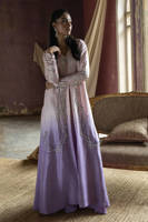 Lilac Ombre Silk With Pants
