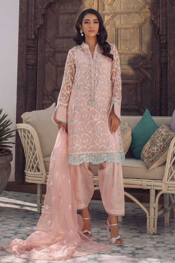 Luminous Opulence Shirt and Dupatta