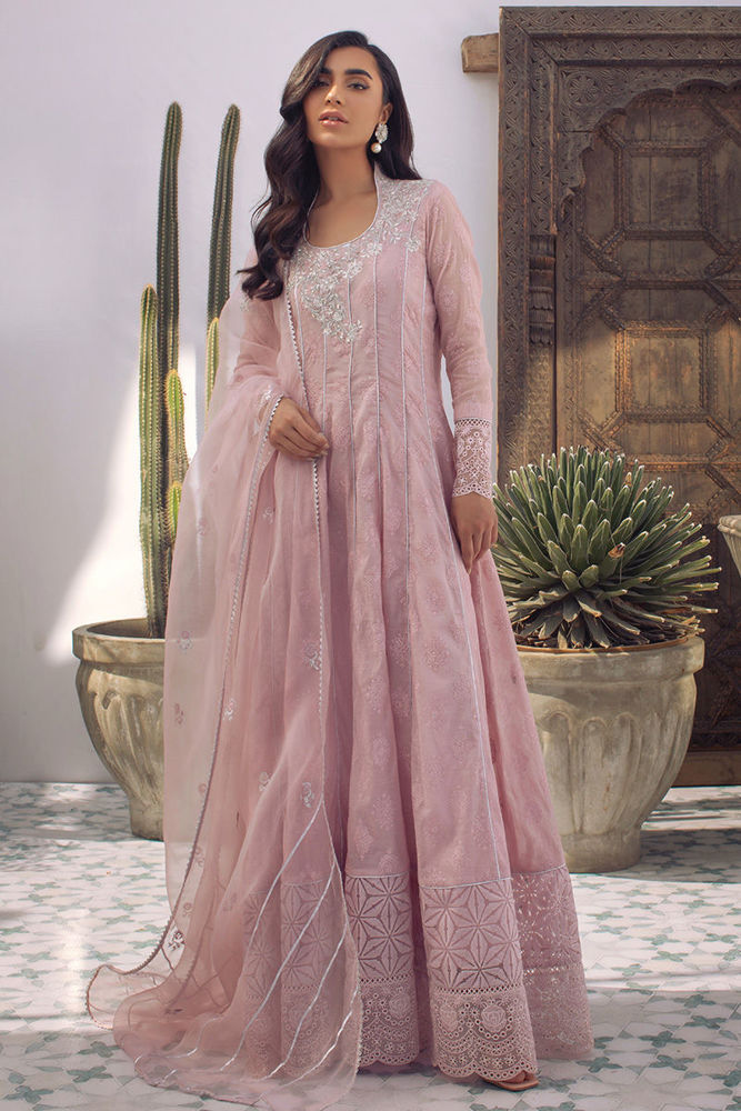 Enchanted Rose Kalidaar and Dupatta