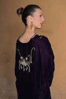 Deep Sea Kaftan (Purple)