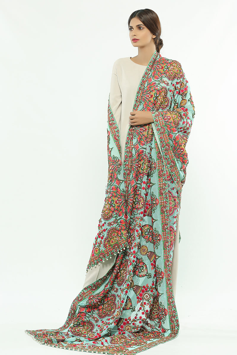 Hand Made Chiffon Shawl