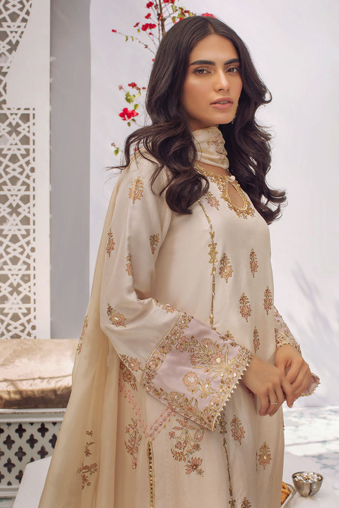 Block Print Fusion Shirt and Dupatta