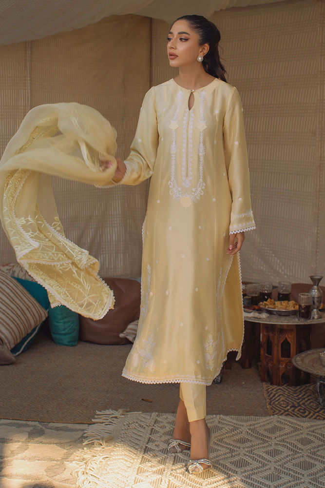 Sorbet Elegance Shirt and Dupatta