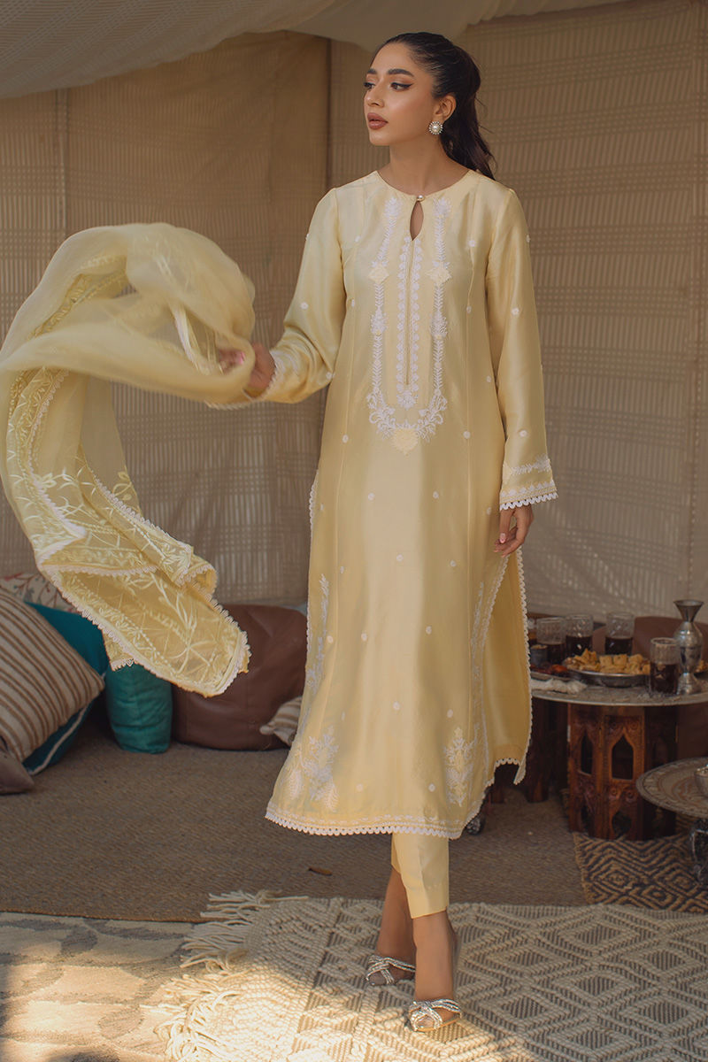 Sorbet Elegance Shirt and Dupatta