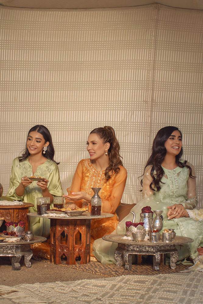 Orange Blossom Shirt and Dupatta
