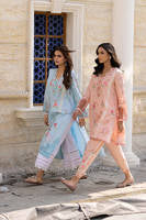Pink Rose With Shalwar