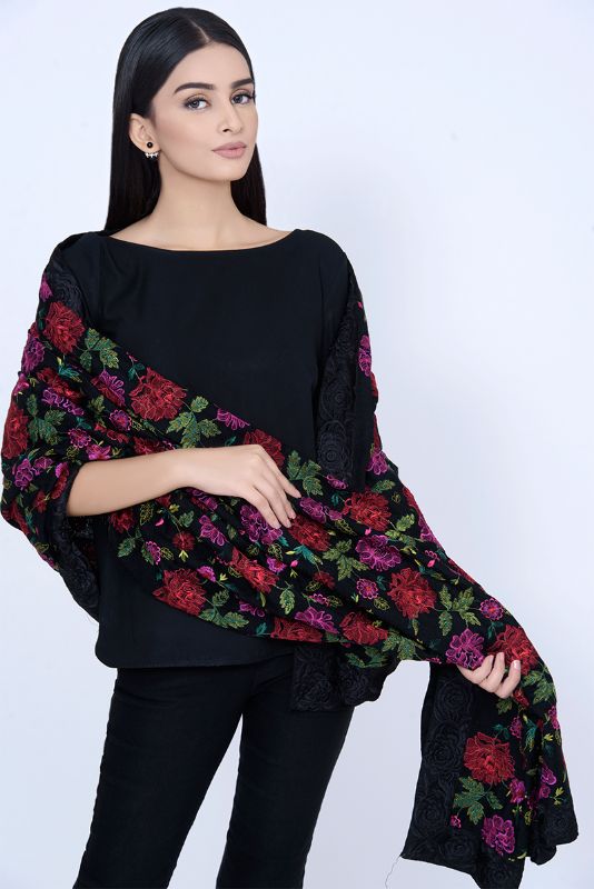 Hand Made Silk Shawl