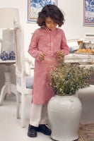 Garnet - Boy with Fine Embroidery | Ansab Jahangir