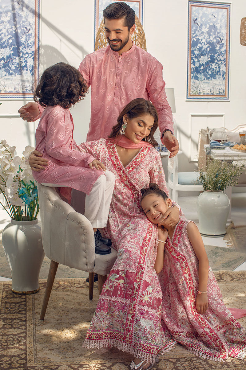 Garnet - Boy with Fine Embroidery | Ansab Jahangir