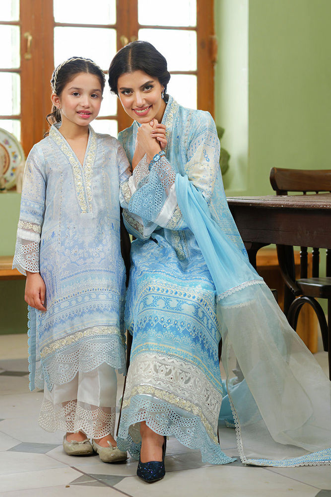 DC-0456 GREY EMBROIDERED KURTA