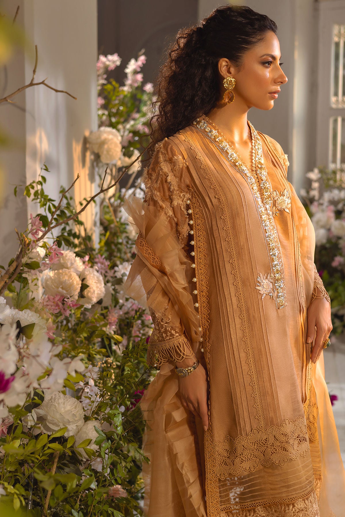 Roha Sand - Gold Shirt and Pants
