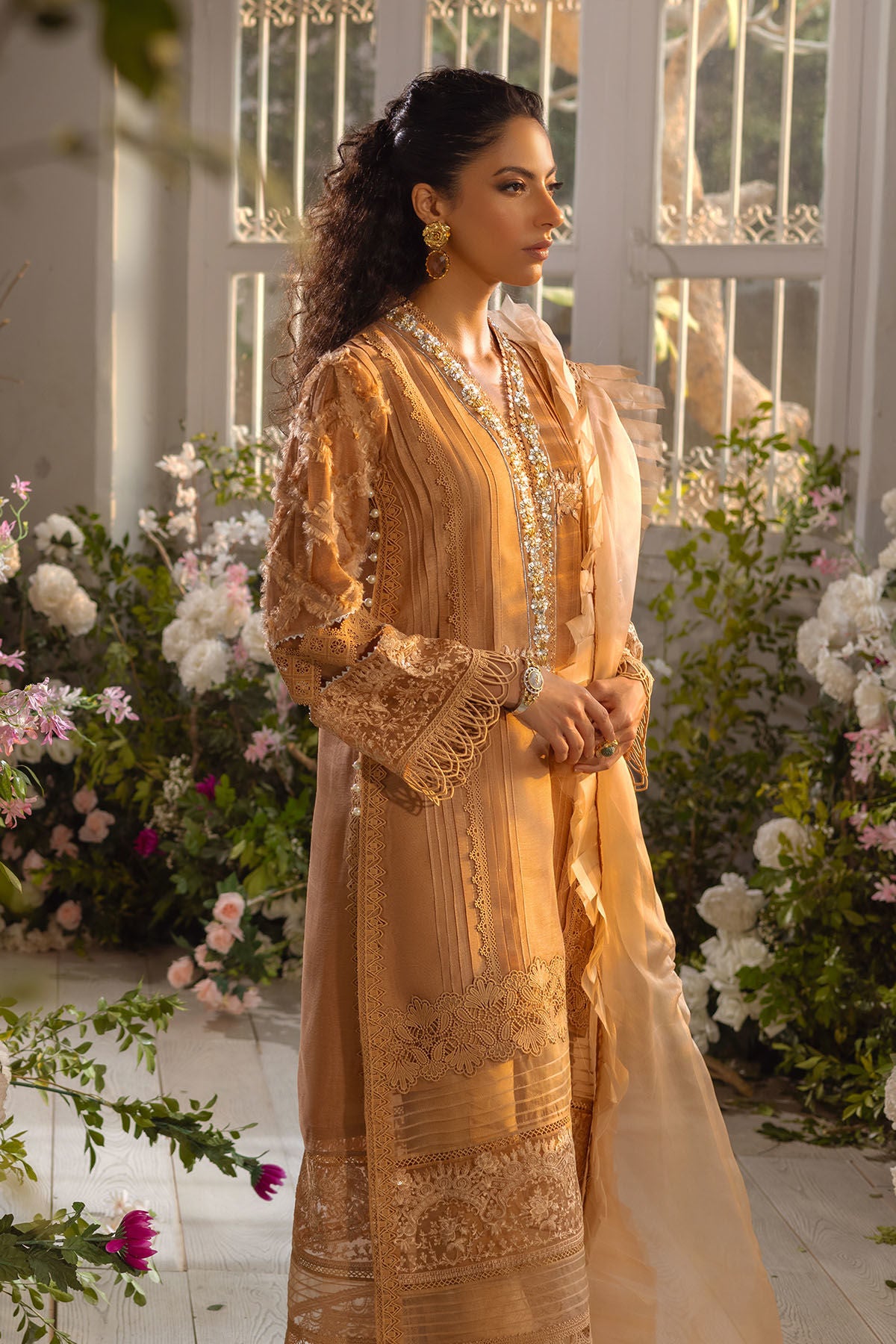 Roha Sand - Gold Shirt and Pants