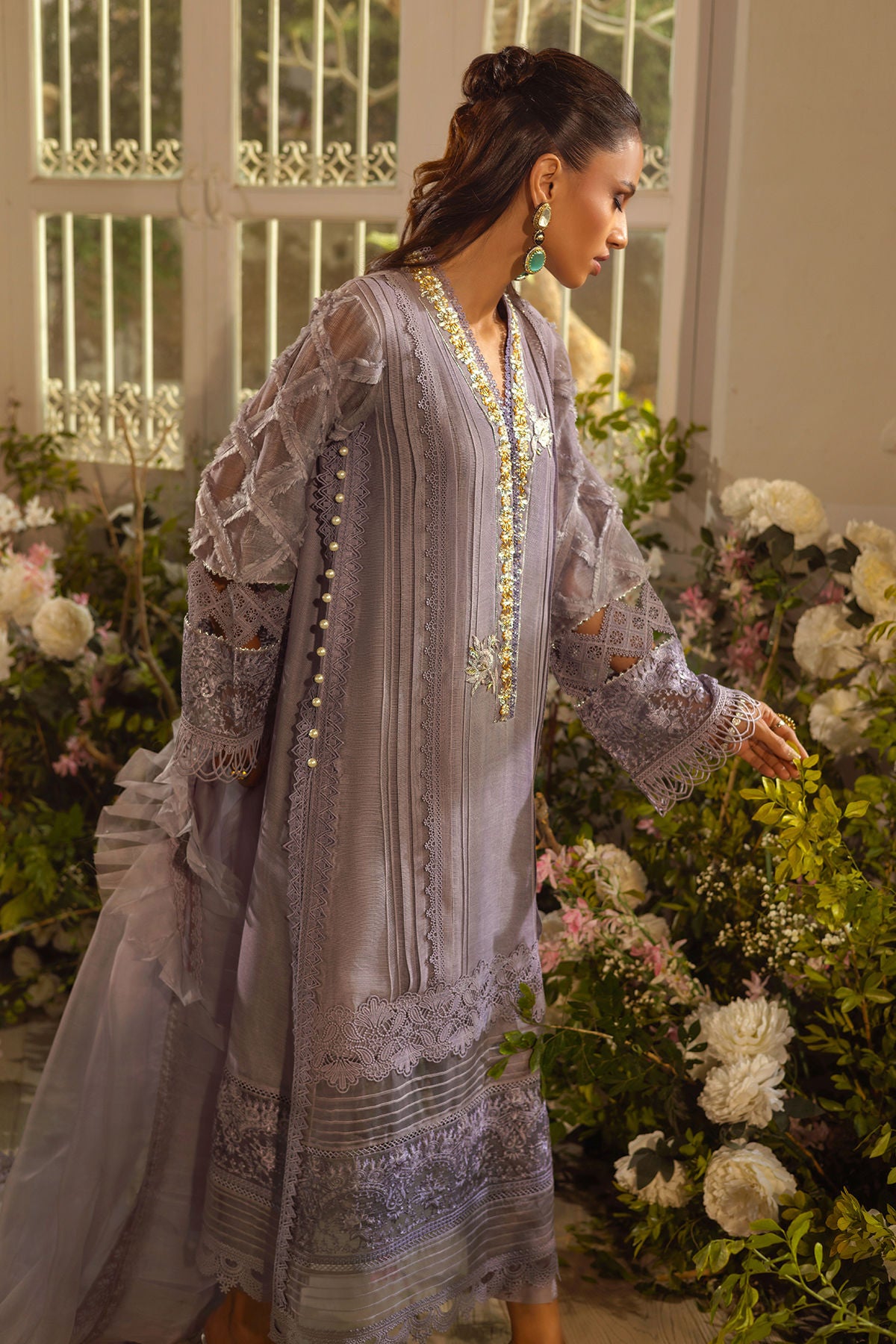 Roha Lilac - Shirt and Pants